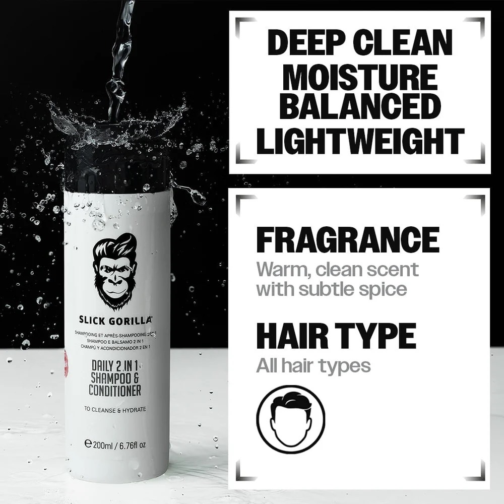 Slick Gorilla Daily 2in1 Shampoo/Conditioner