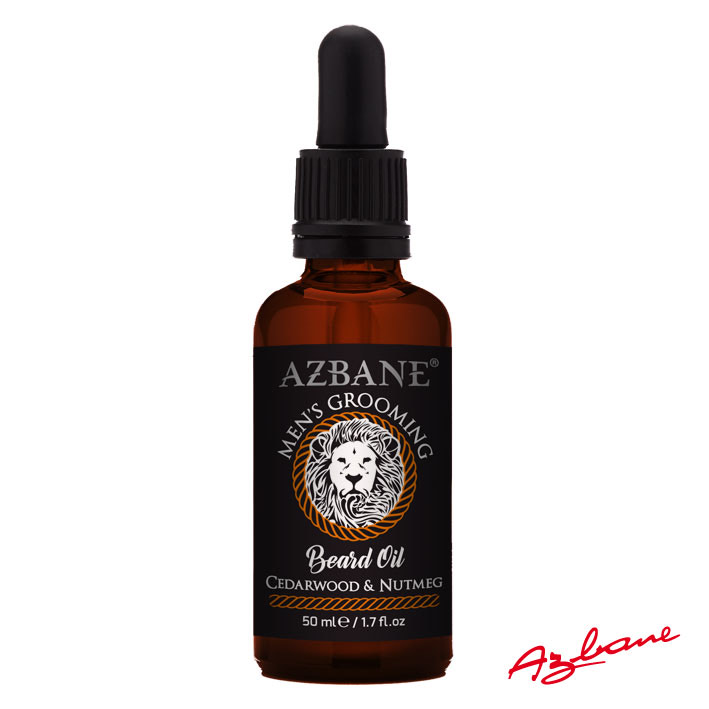 AZBANE CEDARWOOD & NUTMEG Beard Oil 50 ml