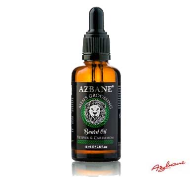 Azbane Vetiver & Cardamom Beard Oil 15 ml